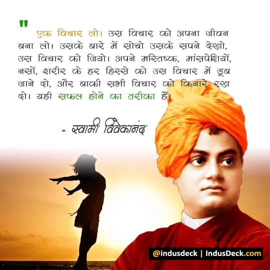Swami Vivekananda inspirational Hindi quotes