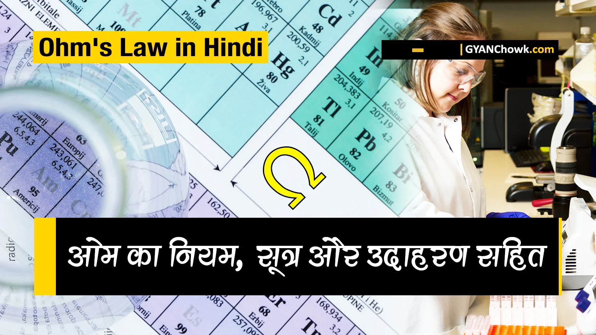 Ohms Law in Hindi